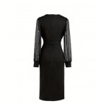 Дамска макси рокля с перли Дамска макси рокля с перли