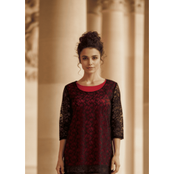 Бюджетна дантелена блуза