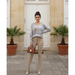 Плетена блуза за есента