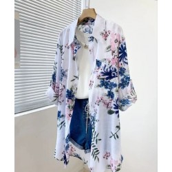 Дълга риза на цветя