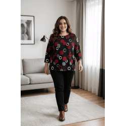 Дамска блуза голям размер
