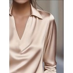 Официална блуза сатен