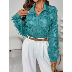 Риза от ефектна материя