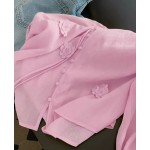 Розова блуза