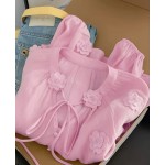 Розова блуза