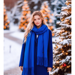 Едноцветни кашмирени шалове