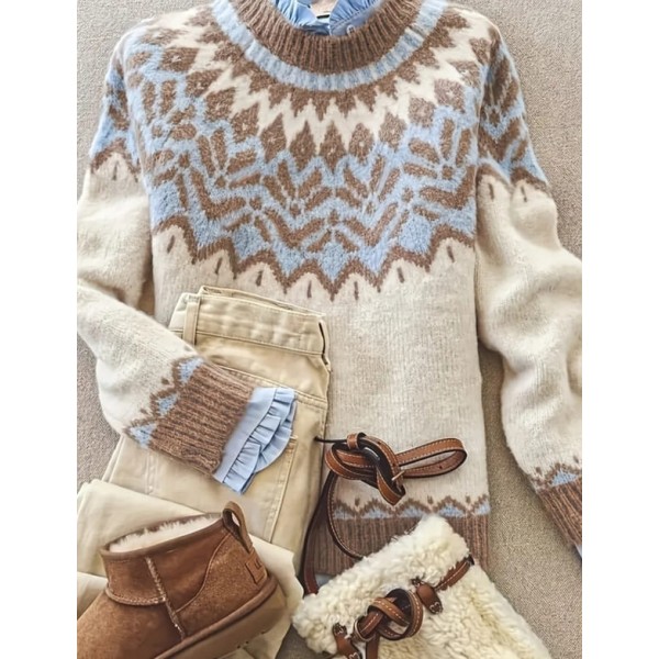 Дамски пуловер за ски