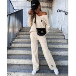 Комплект с панталон плетиво