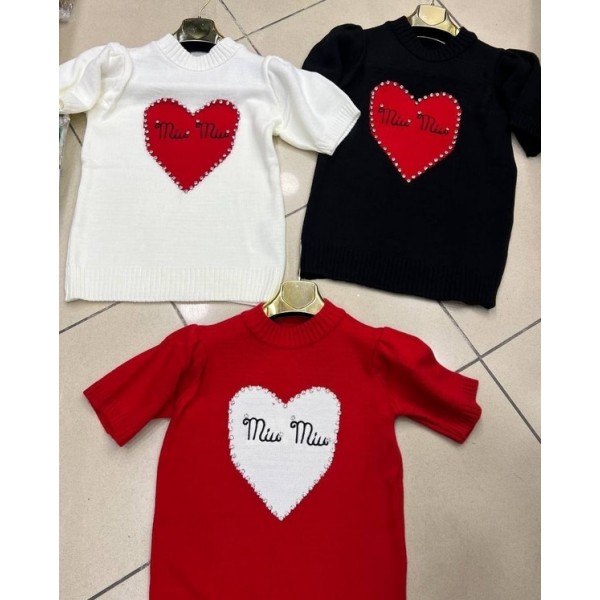 Плетена блуза MIU MIU Плетена блуза MIU MIU