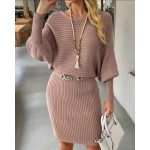 Плетена розова рокля Плетена розова рокля