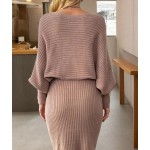 Плетена розова рокля Плетена розова рокля