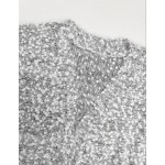 Сива жилетка букле