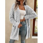 Сива жилетка букле