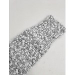 Сива жилетка букле