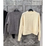 Свободен зимен пуловер