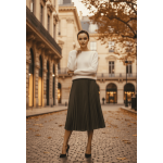 Зимна плетена блуза