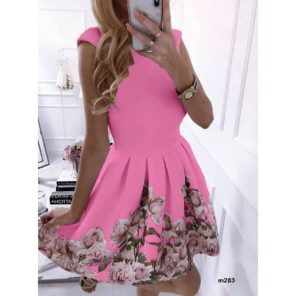 Лятна рокля на цветя