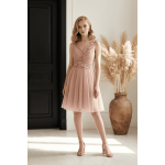 Дамска къса официална рокля 