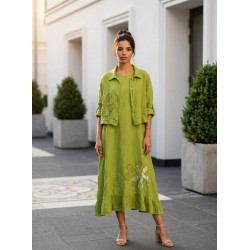 Дамски сет рокля и жакет