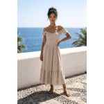 Лятна памучна рокля миди