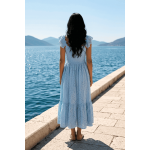 Лятна памучна рокля миди