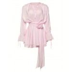 Модерна розова рокля