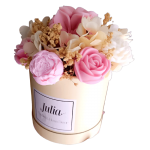 Ароматен букет от соев восък за абитуриентка