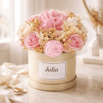 Ароматен букет от соев восък за абитуриентка