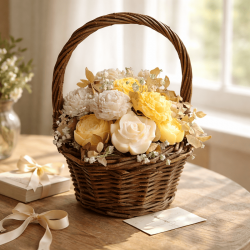 Ароматен букет от соеви цветя