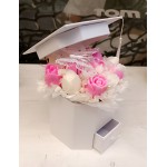 Ароматен букет в кутия с чекмедже