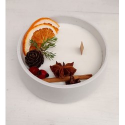 Ароматна Коледна свещ