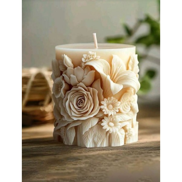 Ароматна свещ от соев восък Ароматна свещ от соев восък