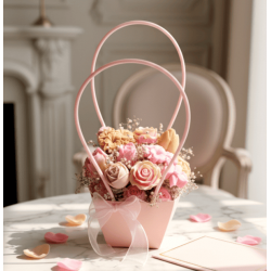 Букет от нежни соеви цветя