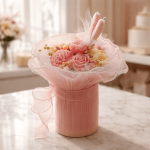 Букет от соеви цветя за рожден ден Букет от соеви цветя за рожден ден