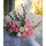 Букет от соеви свещи за 8 март