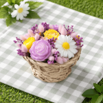 Букет от восъчни цветя 