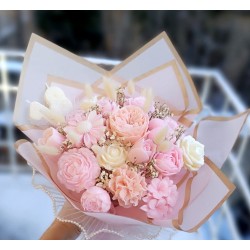 Букет от восъчни цветя за Рожден ден