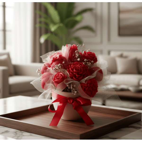 Букет за Свети Валентин Букет за Свети Валентин