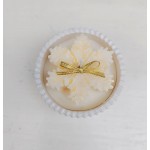 Коледна свещ Снежинка Коледна свещ Снежинка