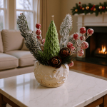 Коледна свещ за подарък