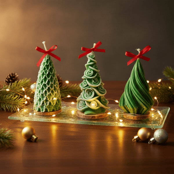 Коледни свещи Елхи