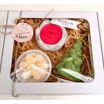 Подаръчна кутия със свещи Подаръчна кутия със свещи