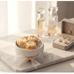 Соева свещ с цветя Соева свещ с цветя