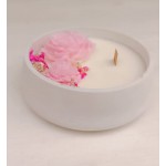 Соева свещ в кашпа