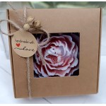 Ръчно изработена соева свещ Ръчно изработена соева свещ