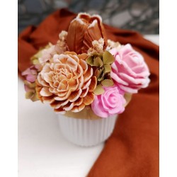 Восъчен букет цветя