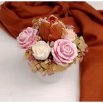 Восъчен букет цветя Восъчен букет цветя