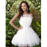 Бяла кукленска рокля Бяла кукленска рокля