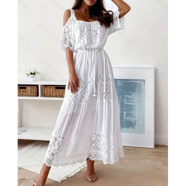 Дълга бохо рокля