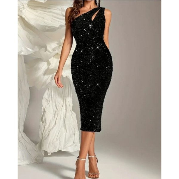 Официална рокля с пайети